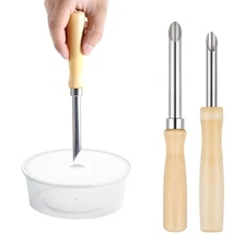 Straw Puncher for Plastic Lids Lemonade, Hole Puncher for Plastic Lids, Lemonade