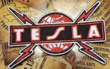 EMBROIDERED TESLA ROCK BAND PATCH (Please Read Ad)