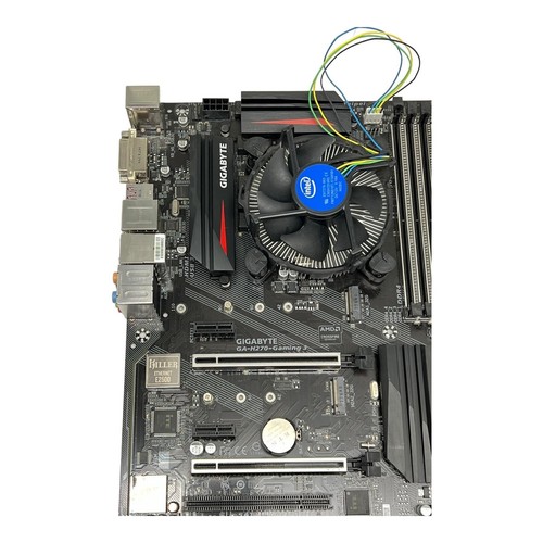 Gigabyte GA-H270-Gaming 3 Mainboard mit Blende | 8GB RAM | Intel i3-6100 CPU - Bild 5 von 7