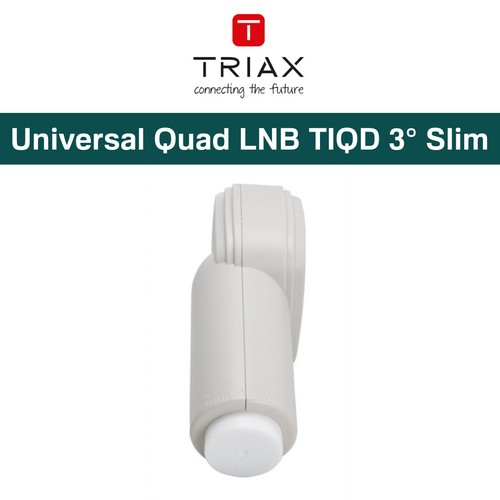 LNB Quad LNC Multifeed schlank Sat uhd hdtv 4K HD 3D TRIAX TIQD 3° QUAD SLIM - Imagen 2 de 5