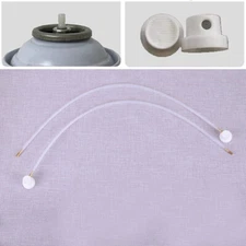2PCS Aerosol Spray Extension Nozzle Hose Wand Fit for Aerosol Cans Spray USA