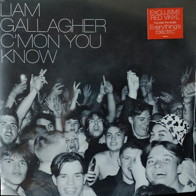 Liam Gallagher C'mon You Know HHV GSA Exclusive Red Vinyl Edition /500