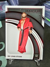 2022 Panini WWE Immaculate Big John Studd #88 Red 32/40!