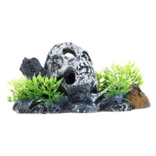 Aquarium Decorative Ornaments Skull Fish Tank Decorations Landscaping Baby for