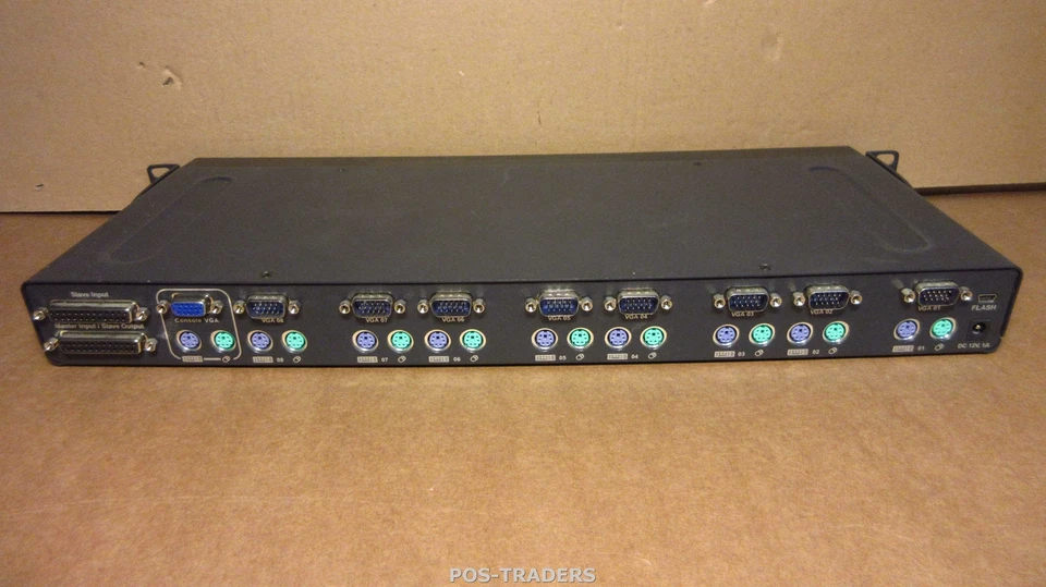 BELKIN F1DA108P-B OmniView PRO2 PS/2 8-Port KVM Switch 1920 x 1440 - EXCL PSU - Bild 2 von 4