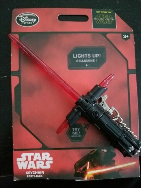 lightsaber keychain disney