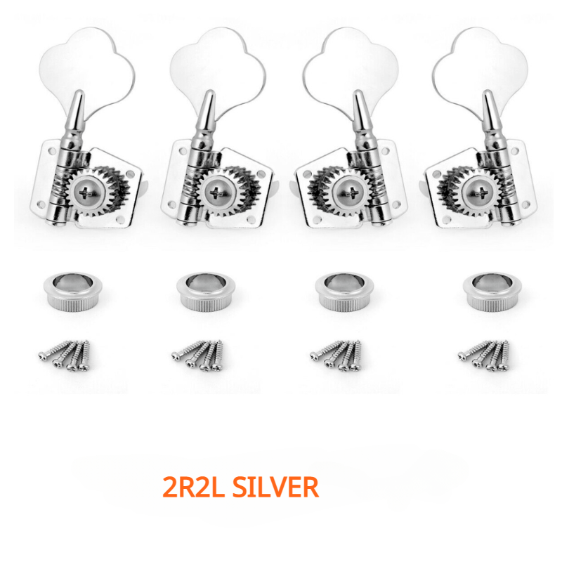 1SET Vintage Open Gear Bass Guitar Tuning Keys Machine Heads Tuner for P/J Bass eBay
