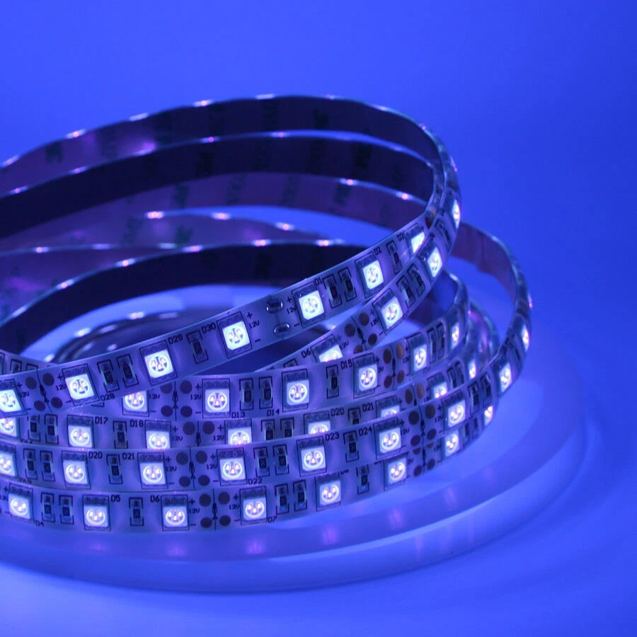 UV 395-405NM 5050 LED Strip Light 60/120led/m Blacklight for Party Room 5/12/24V - Image 4 of 4