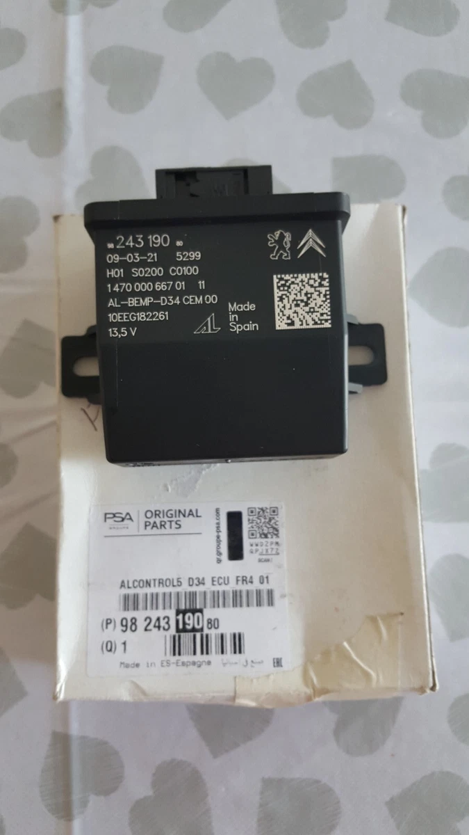 9824319080 electronic module ds 3 Crossback 196615 NEW GENUINE | eBay