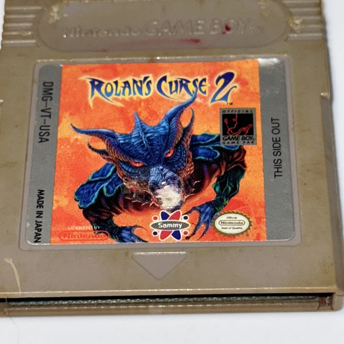 Rolan’s curse 2 説明書付き　ゲームボーイ Rolan's curse 2 有っ 説明書付き ゲームボーイ