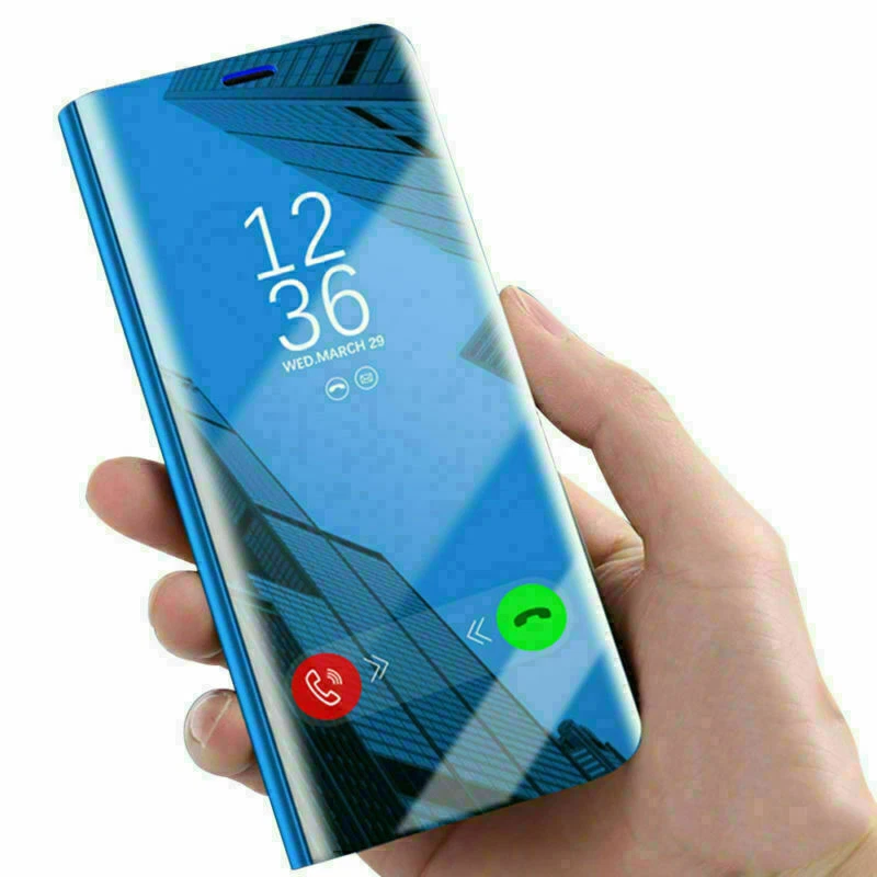 Funda de teléfono con soporte abatible espejo retrovisor para iPhone 13 12 11 14 15 16 Pro Max XR 8 Plus Foto 4 de 4