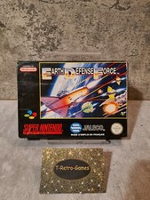 Thumbnail of ebay&reg; auction 394052470507 | SNES Super Nintendo Earth Defense Force mit OVP und Anleitung FAH