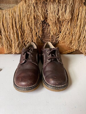 Dr Martens Brown Leather Lace Up Oxford Casual Shoes AW0004 