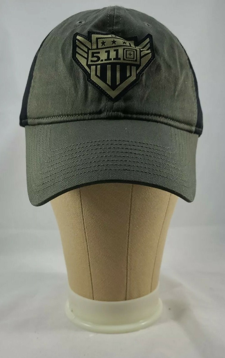 2017 Tactical Cap Hat Adjustable Strapback Green Black Logo Patch OSFM