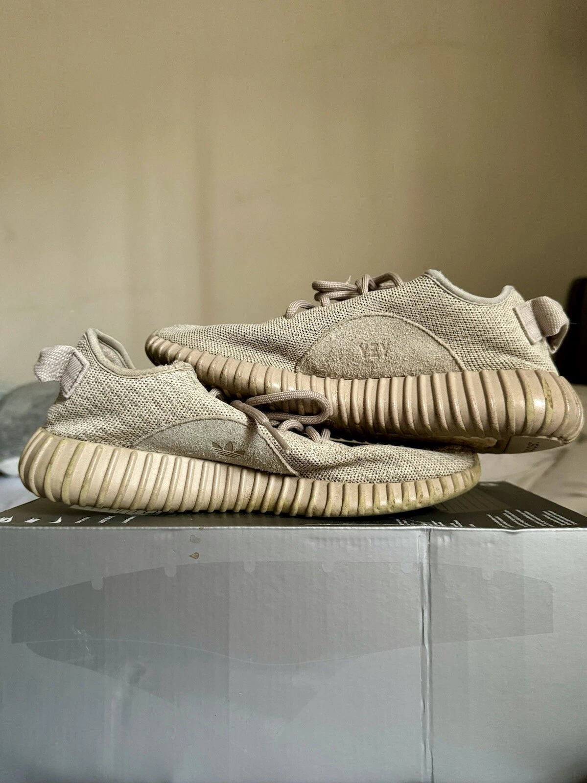 Adidas Yeezy Boost 350 V1 Oxford Tan Uomo Taglia 7 Donna 8 5