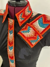 Western Showmanship Horsemanship Pleasure Show Shirt all customization available