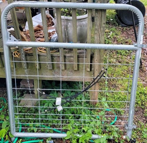 4 foot x 50 inch Galvanized Mesh Cattle Gate Fencing