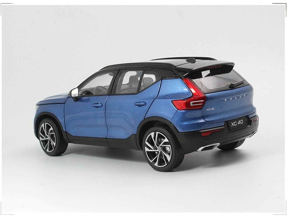 Volvo XC40 ミニカー 1/18 ブルー 1:18 Paudi Scale Volvo XC40 2022 Diecast Model Car Toy Gift