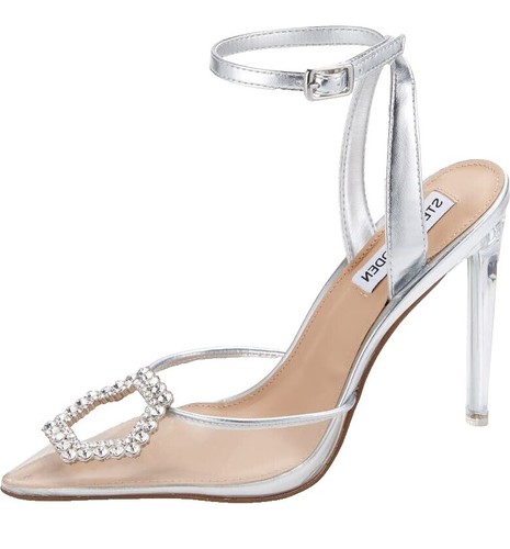 Steve Madden Imina Ankle Strap Sandal, Women's Size Black Suede