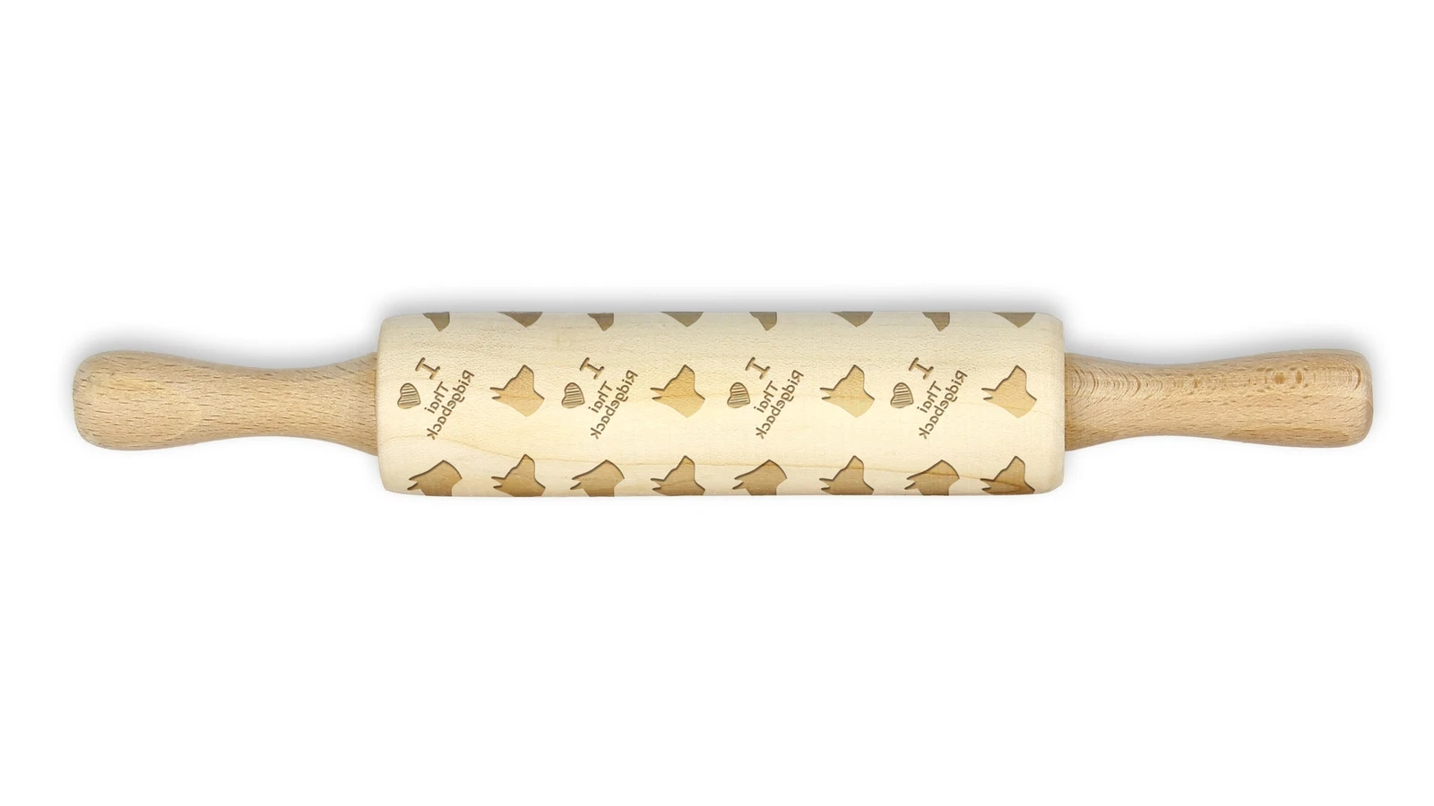 Thai Ridgeback Roller With Small Dog Head Art-Dog
