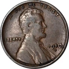 1910-S 1C Lincoln Wheat Cent Fine K16109