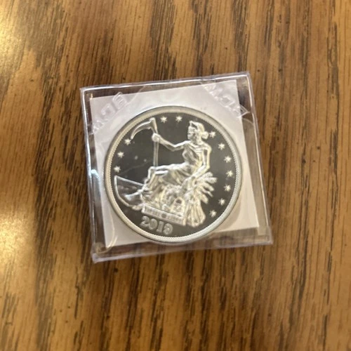 2019 Zombucks Slayed Reaper 1 oz .999 Silver Round Zombie Apocalypse Currency