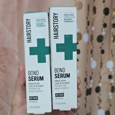 Hairstory Repair Bond Serum Leave-In Hair Repair Treatment, 2 fl oz / 59 mL ×2