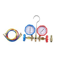 AC Diagnostic Manifold Gauge Set for R134a R32 R22 R410A, AC Gauges 3 Way
