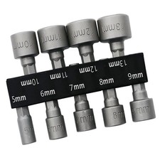 9 PCS Impact Nut Driver Set Hexagon Screwdriver Bits for Drill