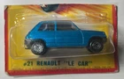 Matchbox Lesney #21 Blue Renault "Le Car" in Box