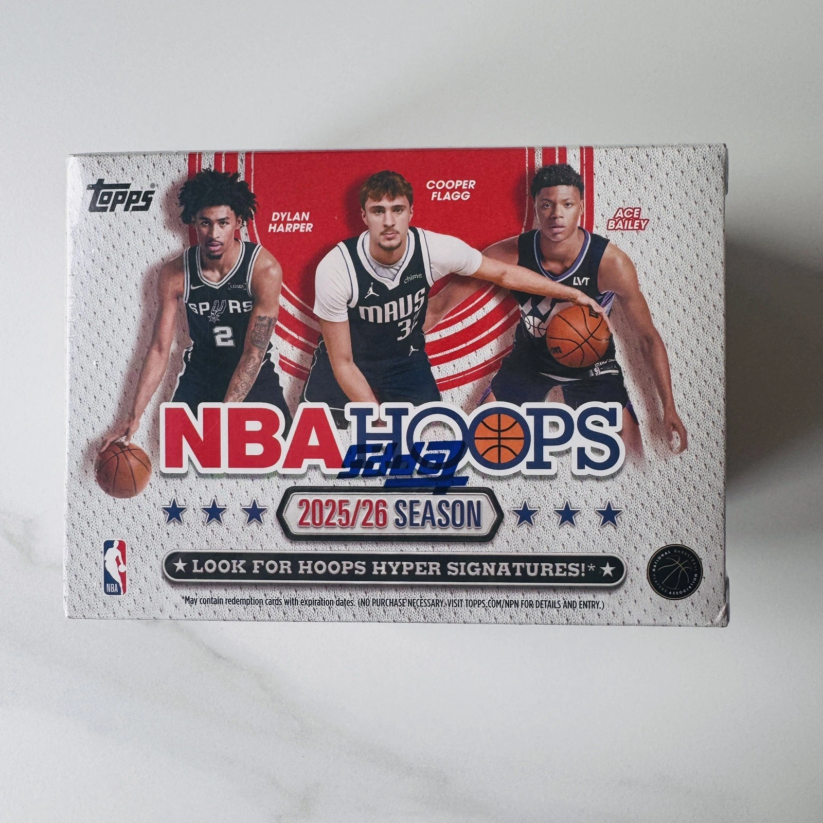 🏀2025-26 Factory Sealed Topps NBA Hoops Value Blaster Box Basketball Cards