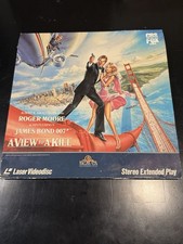 CBS Fox Video A View to a Kill LaserDisc Widescreen Roger Moore John Glen 1985