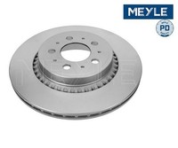 2 St. Bremsscheibe Meyle 5155230011/PD Hinterachse FüR Volvo