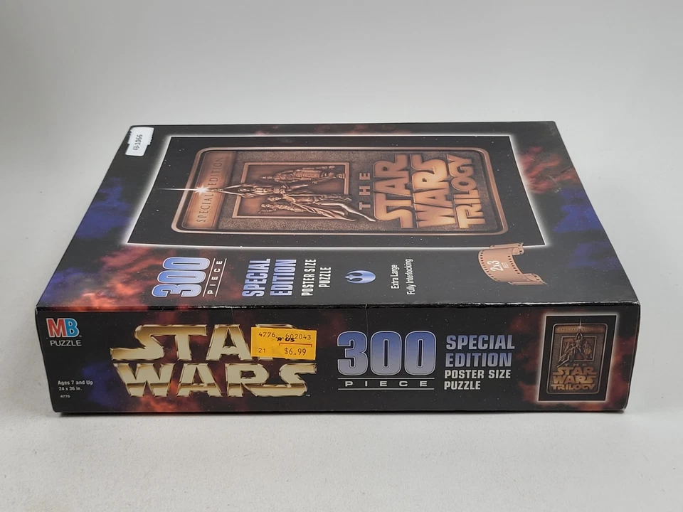 Rompecabezas tamaño póster 300 piezas The Star Wars Trilogy edición especial - 1997 Foto 4 de 4