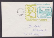 POLAND U.N. 1987, Polish forces in Near East cover to Warsawa