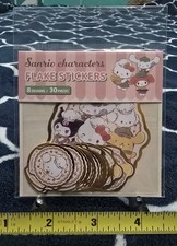 Sanrio Characters Hello Kitty Flake Stickers Decals Authentic 30pc8 Designs Sanrio Characters Hello Kitty Flake Stickers Decals Authentic 30pc8 Designs
