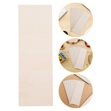 8pcs Wood Planks for Crafting Unfinished Sheets Panels Sheets for Crafts