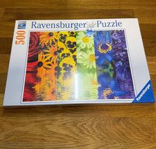 Ravensburger #164462 "Floral Reflections" 500 Piece Jigsaw Puzzle NEW