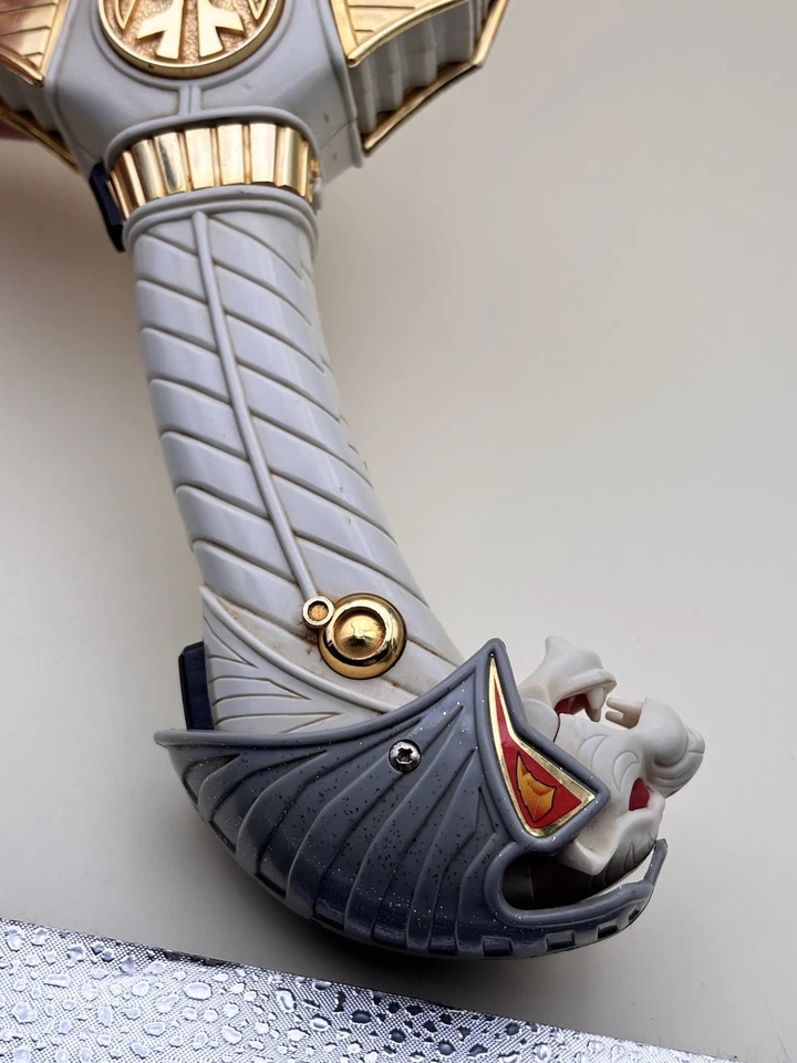 Power Rangers Legacy Bandai Sabre Saba Lion White Rangers #A19 - Photo 4/4