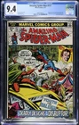 Amazing Spider-Man #117 - Marvel Comics 1973 CGC 9.4 Adapts story from Spectacul