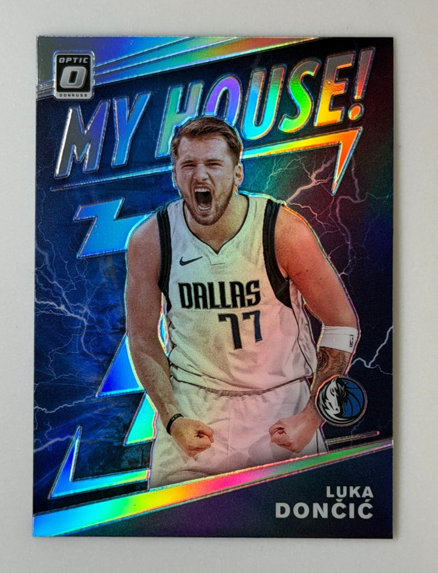 2019-20 Panini Donruss Optic Luka Doncic My House Holo Prizm