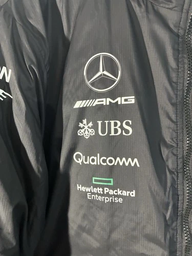 Mercedes-AMG Motorsport Petronas Full Zip F1 Team Softshell Puffer Jacket XXL image 4