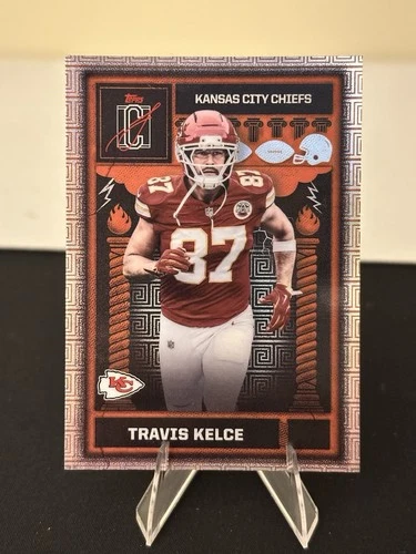 2025 Topps Signature Travis Kelce Base (RAW)