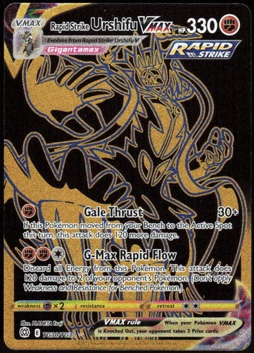 Rapid Strike Urshifu VMAX TG30/TG30 Brilliant Stars Trainer Gallery Pokemon Holo