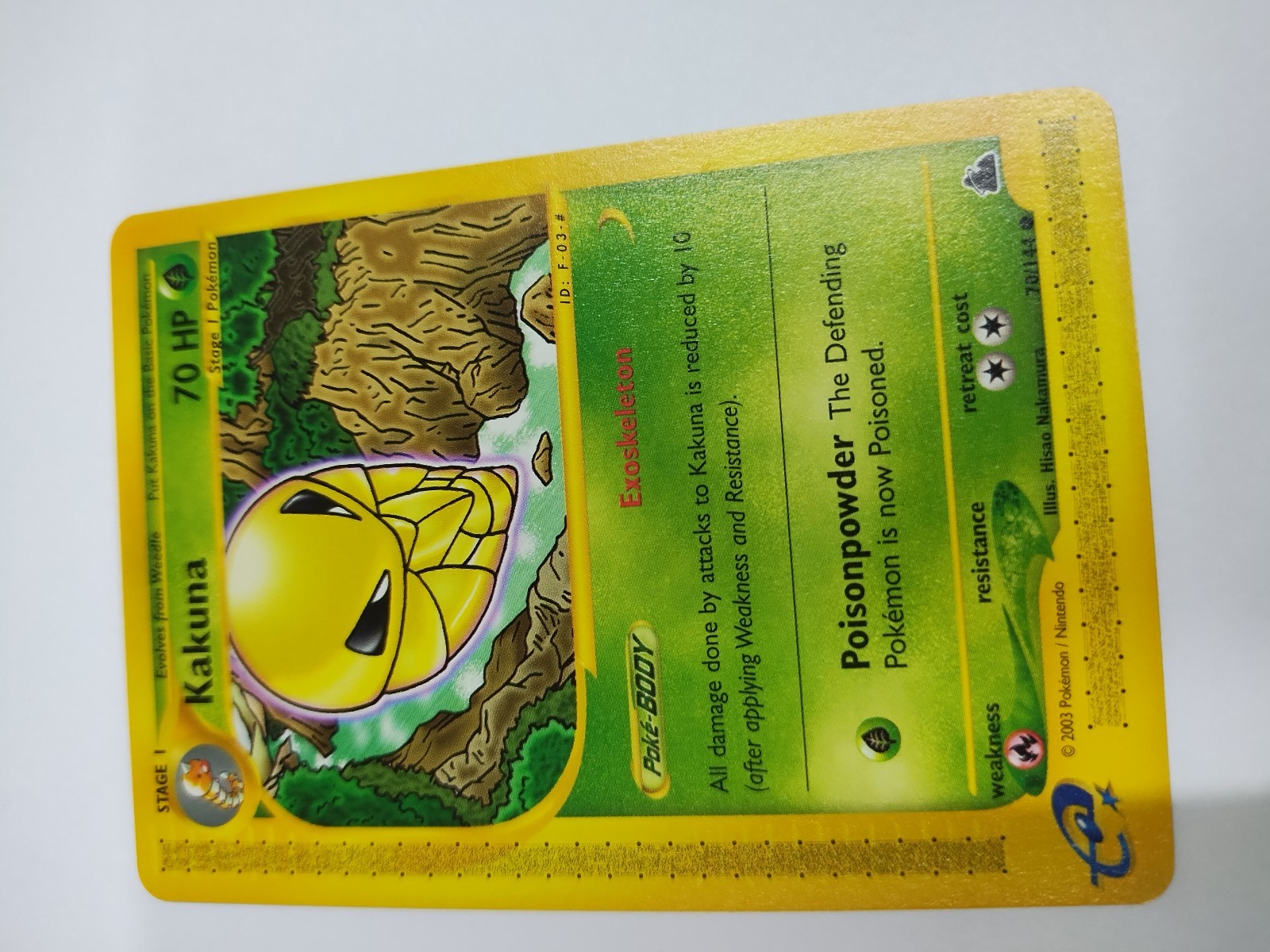 MINT invest Pokemon Skyridge Kakuna 70/144 MINT