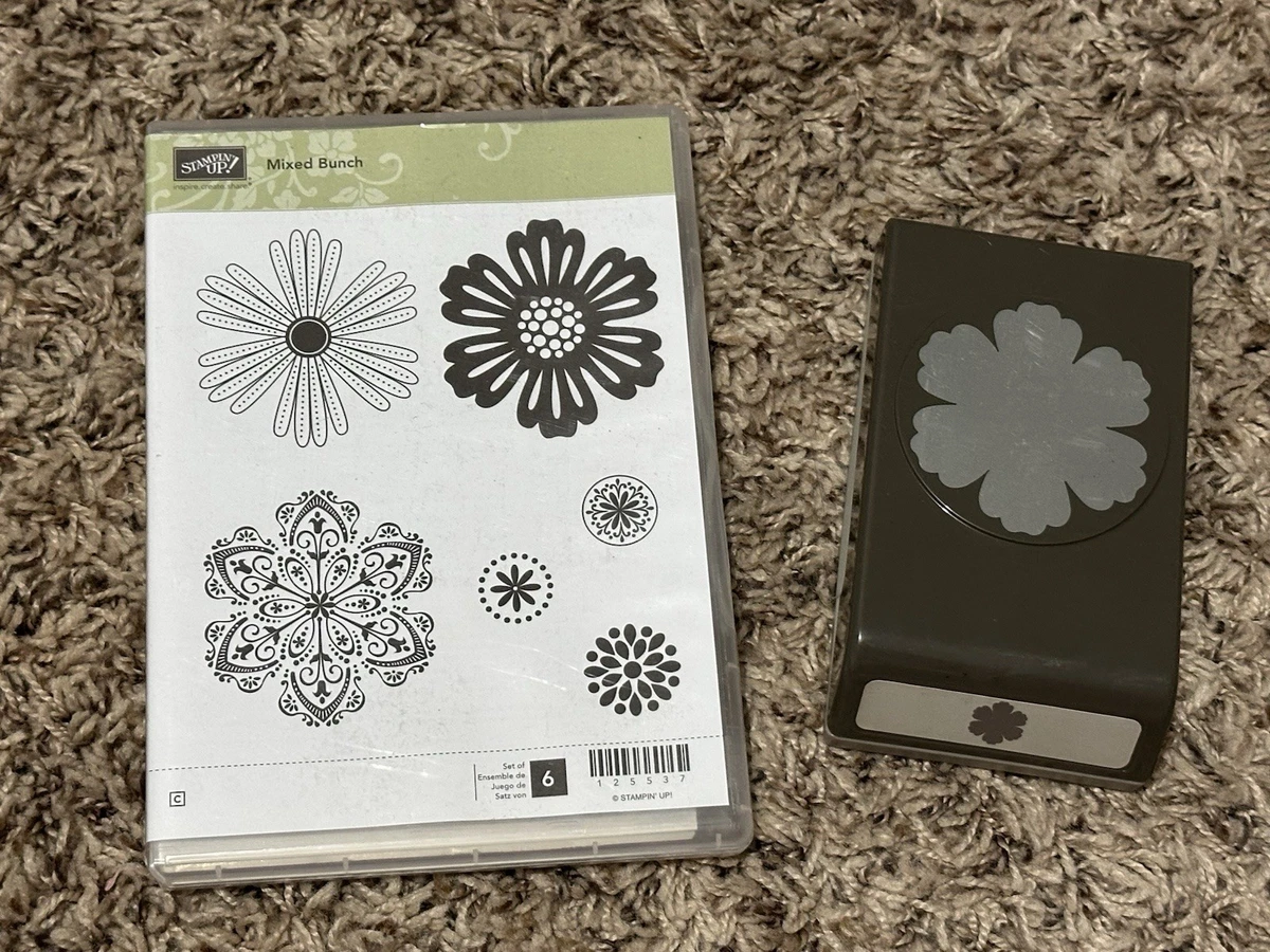 未使用　お花パンチ＆スタンプ　スタンピンアップ stampin up blossom punch products for sale | eBay