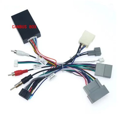 Car Audio  16PIN Android Power Cable Adapter With Canbus Box For Honda Civic CRV
