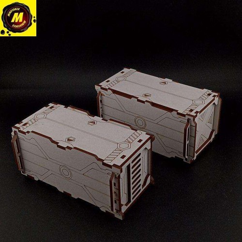 Containers (x2) - #157304 - Sci-fi Terrain
