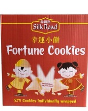 Silk Road Fortune Cookies - 275 Cookies - 2kg | Unique Fortunes Cookies