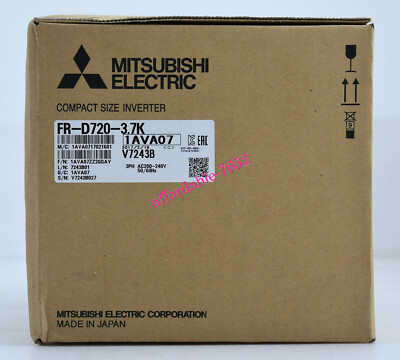 New FR-D720-3.7K Mitsubishi inverter D700 3PH 220V 3.7KW FRD7203